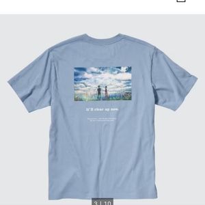 Weathering with you uniqlo tshirt size small